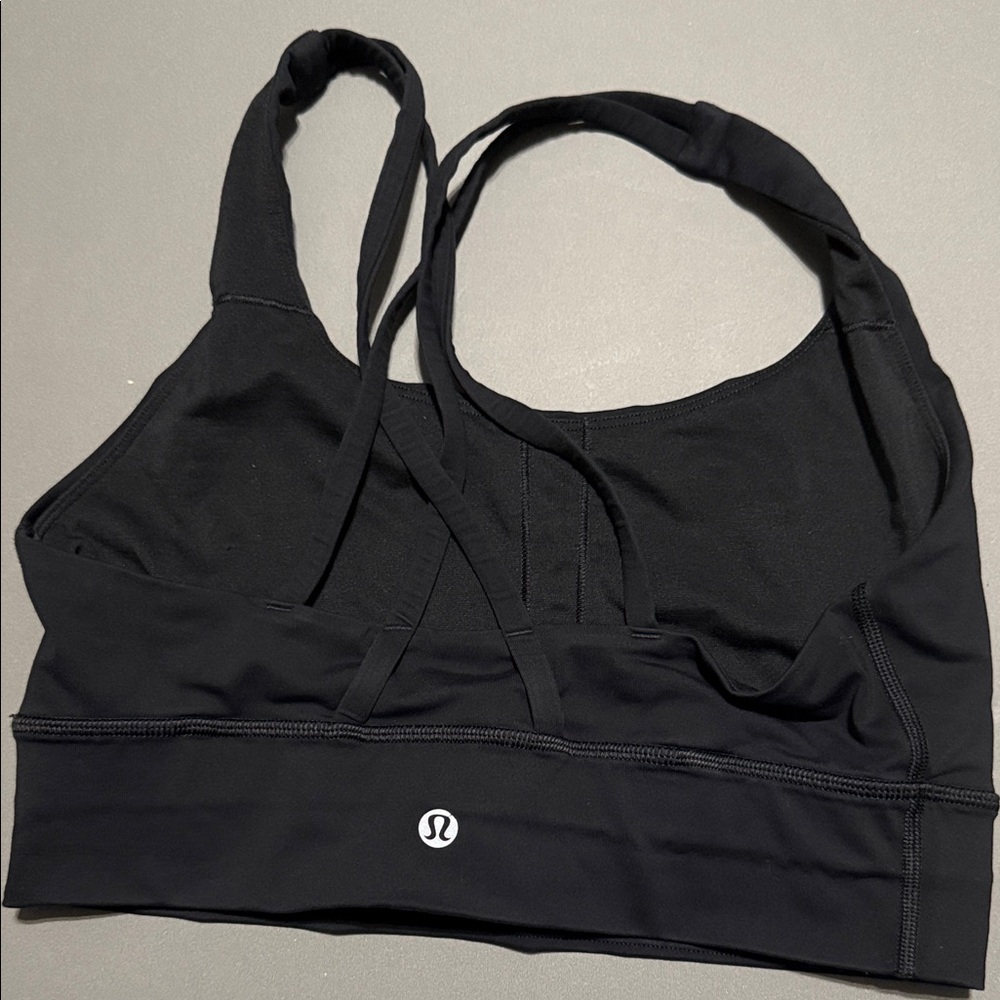 lululemon athletica Black Strappy Sports Bra